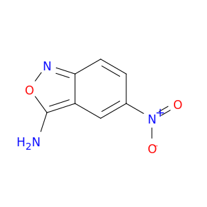 2,1-Benzisoxazol-3-amine, 5-nitro-