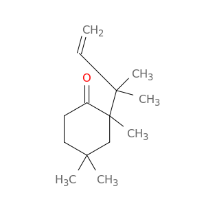 Cyclohexanone, 2-(1,1-dimethyl-2-propenyl)-2,4,4-trimethyl-