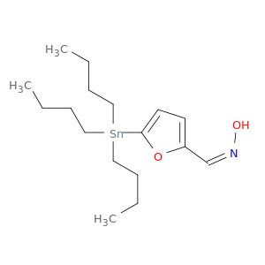 2-Furancarboxaldehyde, 5-(tributylstannyl)-, oxime, (Z)-
