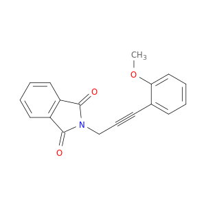 1H-Isoindole-1,3(2H)-dione, 2-[3-(2-methoxyphenyl)-2-propyn-1-yl]-