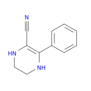 2-Pyrazinecarbonitrile,1,4,5,6-tetrahydro-3-phenyl-