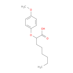 Octanoic acid, 2-(4-methoxyphenoxy)-