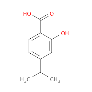 2-hydroxy-4-(propan-2-yl)benzoic acid