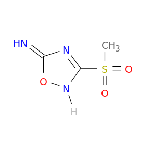 3-(METHYLSULFONYL)-1,2,4-OXADIAZOL-5(2H)-IMINE
