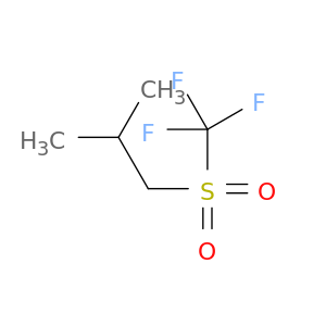 Propane, 2-methyl-1-[(trifluoromethyl)sulfonyl]-