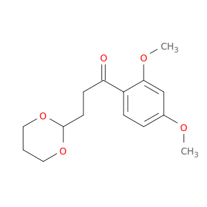 1-(2,4-二甲氧基苯基)-3-(1,3-二氧基-2-基)-1-丙酮