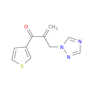 1-(3-THIENYL)-2-(1H-1,2,4-TRIAZOL-1-YLMETHYL)-2-PROPEN-1-ONE