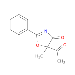 5-acetyl-5-methyl-2-phenyl-1,3-oxazol-4(5h)-one