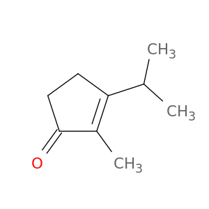 2-Cyclopenten-1-one, 2-methyl-3-(1-methylethyl)-