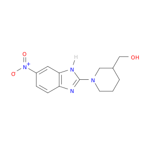 [1-(5-硝基-1H-苯并咪唑基-2-基)-哌啶-3-基]-甲醇