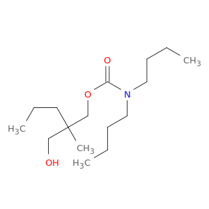 2-(hydroxymethyl)-2-methylpentyl dibutylcarbamate