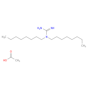 Guanidine, N,N-dioctyl-, monoacetate