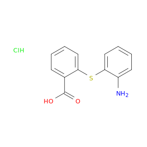 2-((2-Aminophenyl)thio)benzoic acid hydrochloride