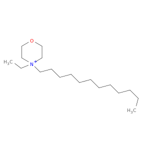 4-dodecyl-4-ethyl-1-oxa-4-azoniacyclohexane