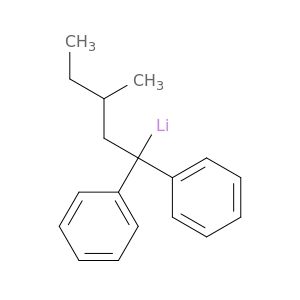 Lithium, (3-methyl-1,1-diphenylpentyl)-