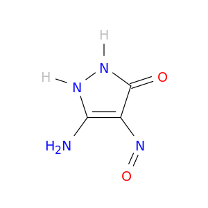 5-AMINO-4-NITROSO-1,2-DIHYDRO-3H-PYRAZOL-3-ONE