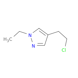 4-(2-chloroethyl)-1-ethyl-1H-pyrazole