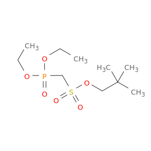 Methanesulfonic acid, (diethoxyphosphinyl)-, 2,2-dimethylpropyl ester