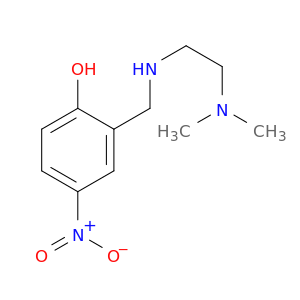 Phenol, 2-[[[2-(dimethylamino)ethyl]amino]methyl]-4-nitro-