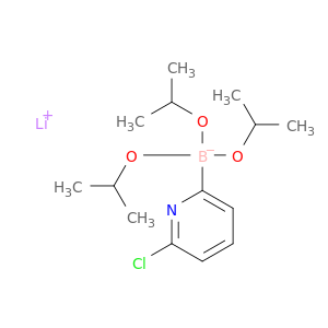 硼酸硼(1-),(6-氯-2-吡啶基)三(2-丙醇盐)-,锂(1：1),(T-4)-