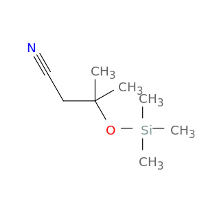 Butanenitrile, 3-methyl-3-[(trimethylsilyl)oxy]-