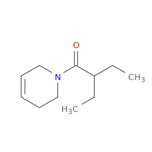 Pyridine, 1-(2-ethyl-1-oxobutyl)-1,2,3,6-tetrahydro-