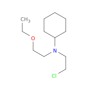 Cyclohexanamine, N-(2-chloroethyl)-N-(2-ethoxyethyl)-