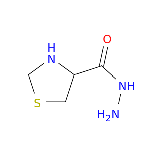 4-Thiazolidinecarboxylicacid, hydrazide