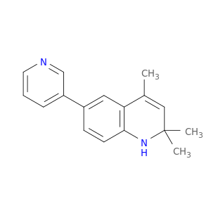 Quinoline, 1,2-dihydro-2,2,4-trimethyl-6-(3-pyridinyl)-