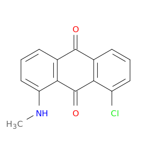 9,10-Anthracenedione, 1-chloro-8-(methylamino)-