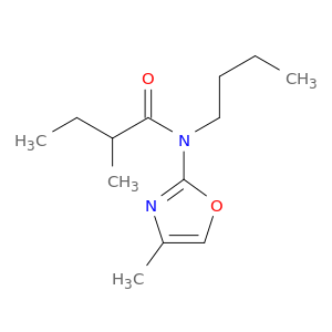 Butanamide, N-butyl-2-methyl-N-(4-methyl-2-oxazolyl)-