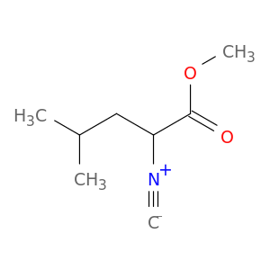 Pentanoic acid, 2-isocyano-4-methyl-, methyl ester