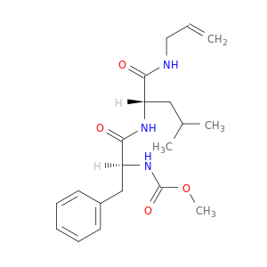 L-Leucinamide, N-(methoxycarbonyl)-L-phenylalanyl-N-2-propenyl-
