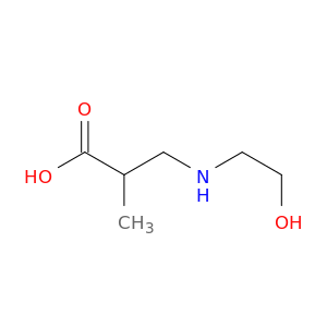 Propanoic acid, 3-[(2-hydroxyethyl)amino]-2-methyl-