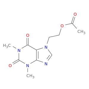 1H-Purine-2,6-dione, 7-[2-(acetyloxy)ethyl]-3,7-dihydro-1,3-dimethyl-