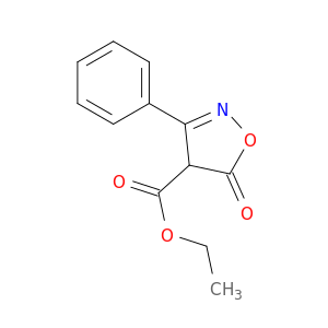4-Isoxazolecarboxylic acid, 4,5-dihydro-5-oxo-3-phenyl-, ethyl ester