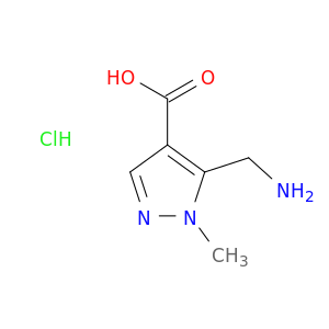 5-(aminomethyl)-1-methyl-1H-pyrazole-4-carboxylic Acid hydrochloride