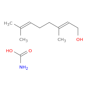 2,6-Octadien-1-ol, 3,7-dimethyl-, carbamate, (E)-