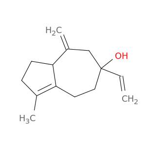 6-Azulenol, 6-ethenyl-2,3,3a,4,5,6,7,8-octahydro-1-methyl-4-methylene-
