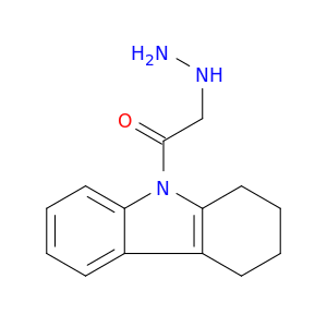 1H-Carbazole, 9-(hydrazinoacetyl)-2,3,4,9-tetrahydro-