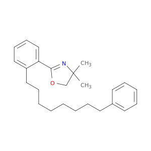 Oxazole, 4,5-dihydro-4,4-dimethyl-2-[2-(8-phenyloctyl)phenyl]-