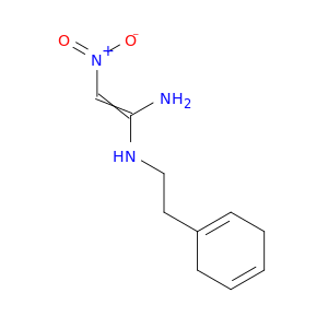 1,1-Ethenediamine, N-[2-(1,4-cyclohexadien-1-yl)ethyl]-2-nitro-