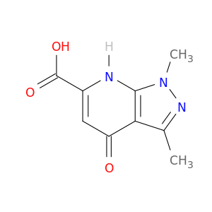 1,3-dimethyl-4-oxo-4,7-dihydro-1H-pyrazolo[3,4-b]pyridine-6-carboxylic acid
