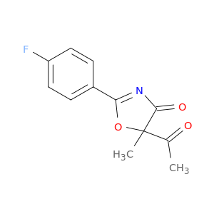4(5H)-Oxazolone,5-acetyl-2-(4-fluorophenyl)-5-methyl-