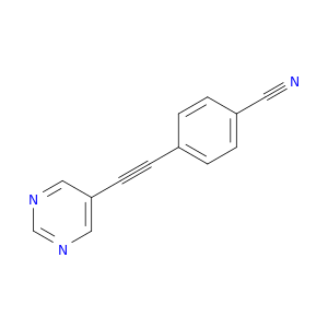 Benzonitrile, 4-(5-pyrimidinylethynyl)-