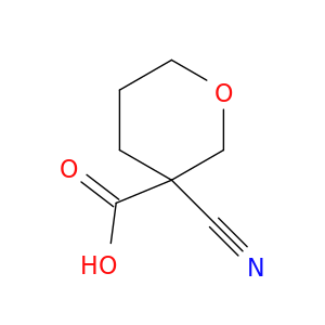 3-Cyanooxane-3-carboxylic acid