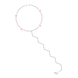 1,4,10,13-Tetraoxa-7-thiacyclohexadecane, 15-dodecyl-