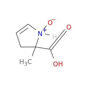 1H-Pyrrole-2-carboxylicacid, 2,3-dihydro-2-methyl-, 1-oxide