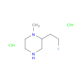 2-(2-fluoroethyl)-1-methylpiperazine Dihydrochloride