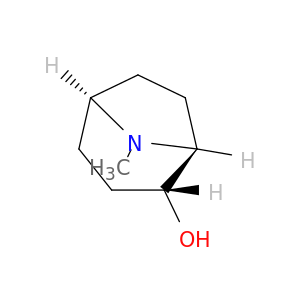 8-Azabicyclo[3.2.1]octan-2-ol, 8-methyl-, (1S,2R,5R)-